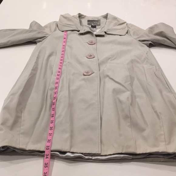 ✅ SOLD mac & jac Fall Tulip Jacket Cream / Taupe 8 - Picture 12 of 12